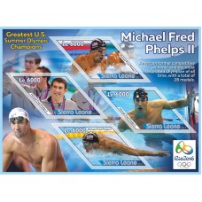 Спорт Крупнейшие олимпийские чемпионы США Майкл Фред Фелпс II